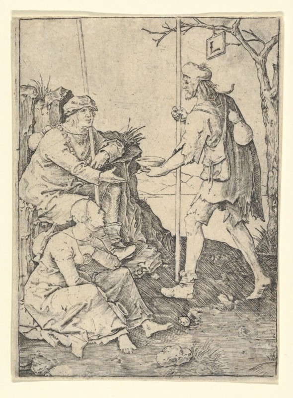 The Beggars, ca. 1509. Creator: Lucas van Leyden.