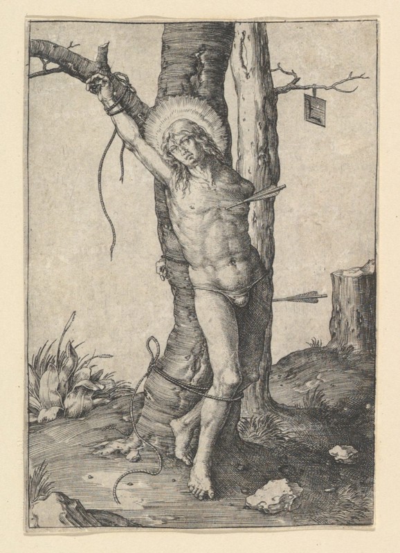 St. Sebastian, ca. 1510. Creator: Lucas van Leyden.