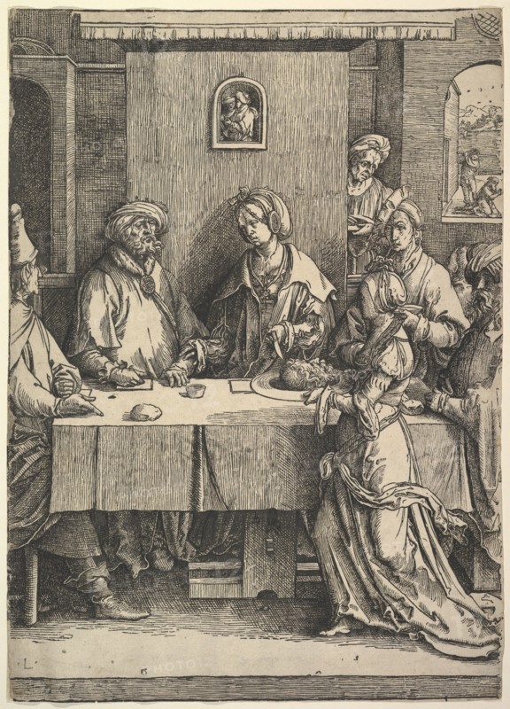 Salome with the Head of John the Baptist, 1514. Creator: Lucas van Leyden.