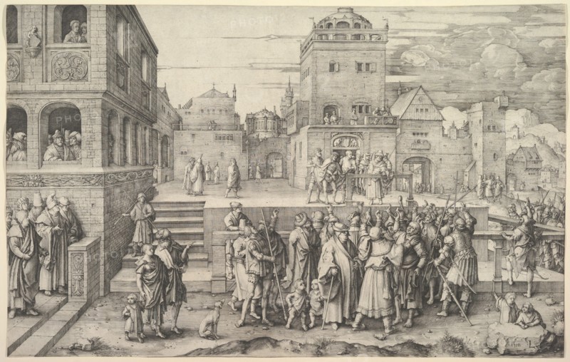Ecce Homo, 1510. Creator: Lucas van Leyden.