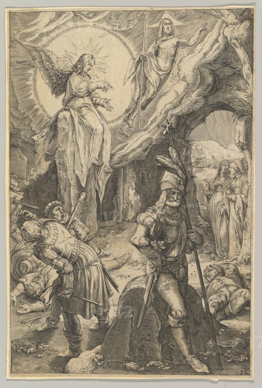 The Resurrection, from The Passion of Christ, ca. 1623. Creator: Ludovicus Siceram.