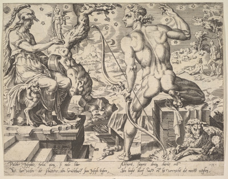 Joseph, from the series The Twelve Patriarchs, 1550. Creator: Dirck Volkertsen Coornhert.
