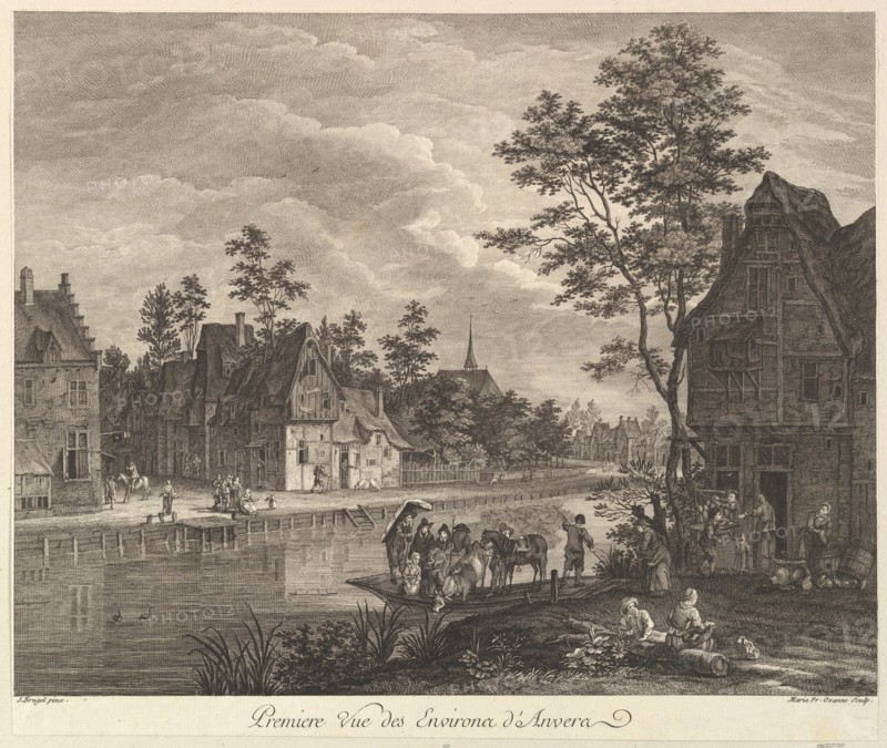 First View of the Environs of Antwerp