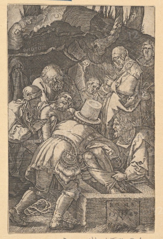 The Entombment, 1567. Creator: Mario Cartaro.