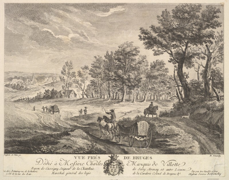 View near Bruges