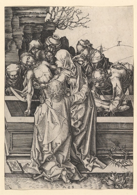 The Entombment of Christ, ca. 1435-1491. Creator: Martin Schongauer.