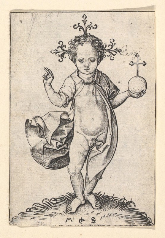 The Christ Child with an Orb, 1469-1482. Creator: Martin Schongauer.
