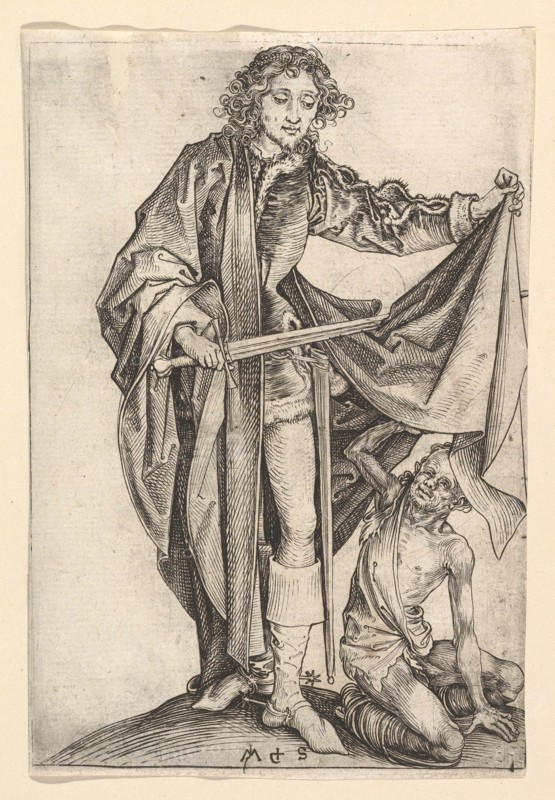 St. Martin, ca. 1435-1491. Creator: Martin Schongauer.
