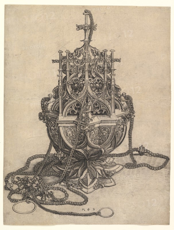 The Censer, ca. 1435-1491. Creator: Martin Schongauer.