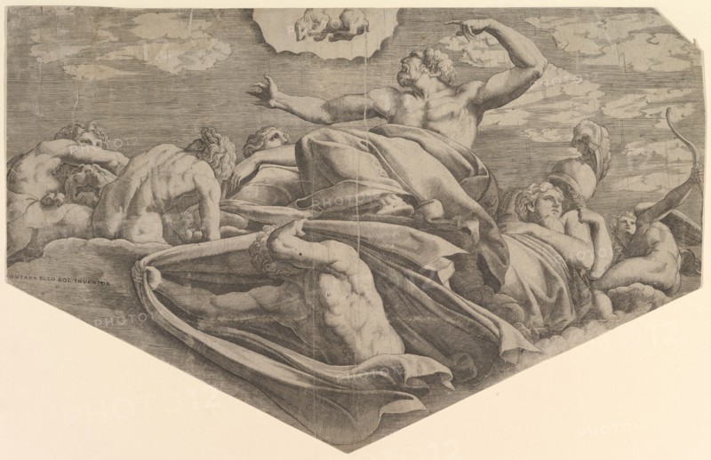Jupiter and Callisto, 1540-56. Creator: Master FG.