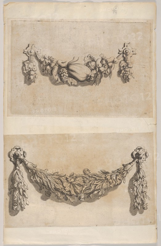 Design for a Garland from 'Various New Festoons, Part II'