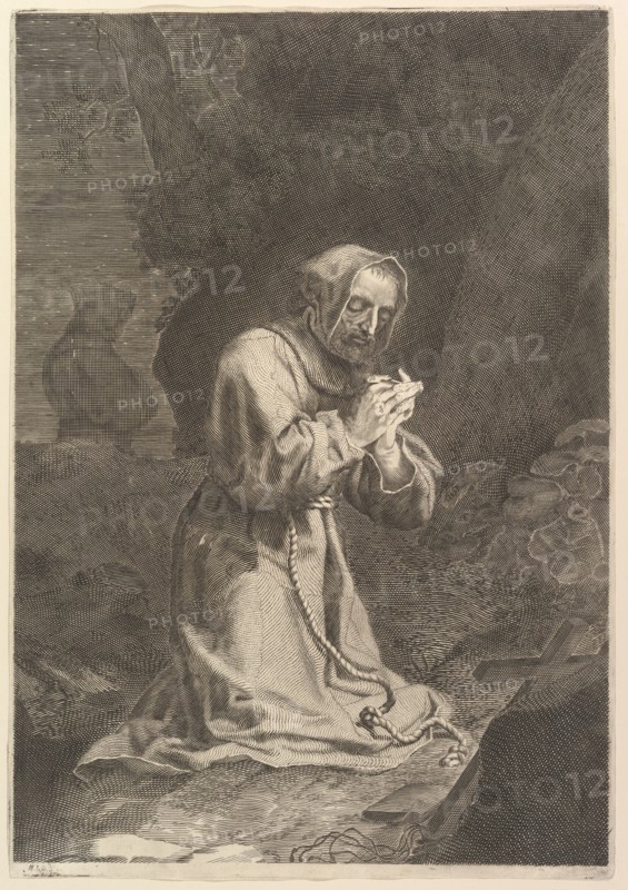 St. Francis of Assisi. Creator: Nicolas Bazin.