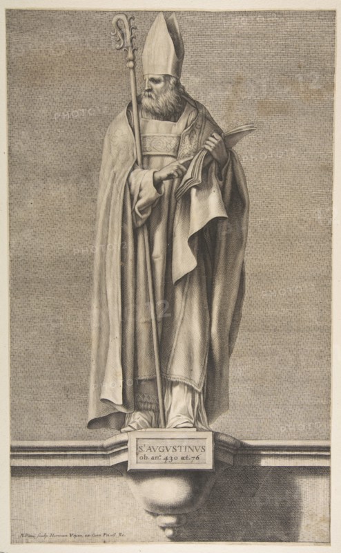 St. Augustine.n.d. Creator: Nicolas Pitau.