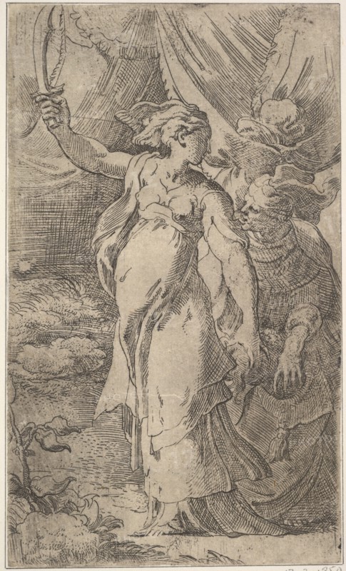Judith, early 16th century. Creator: Parmigianino.
