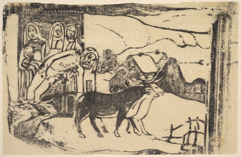 Le Calvarie Breton, 1898-99. Creator: Paul Gauguin.