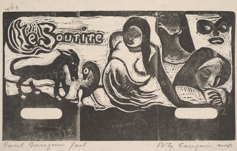 Le Sourire, 1899. Creator: Paul Gauguin.