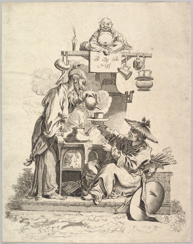 The Fire, ca. 1740. Creator: Pierre Alexandre Aveline.