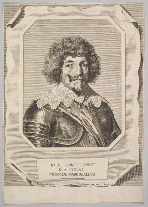 Jean de Saint-Bonnet, marquis de Toiras. Creator: Pierre Daret.