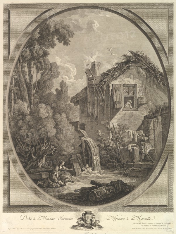 Paysage au Moulin