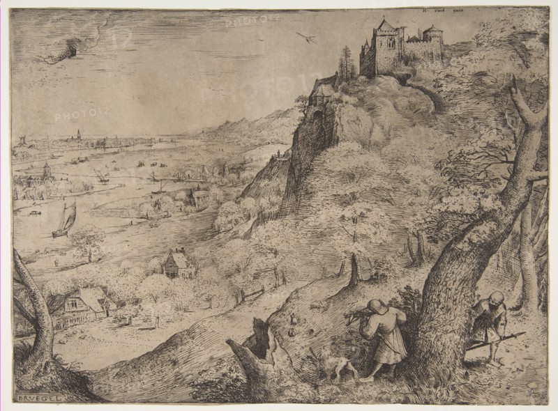 The Rabbit Hunt, 1560. Creator: Pieter Bruegel the Elder.
