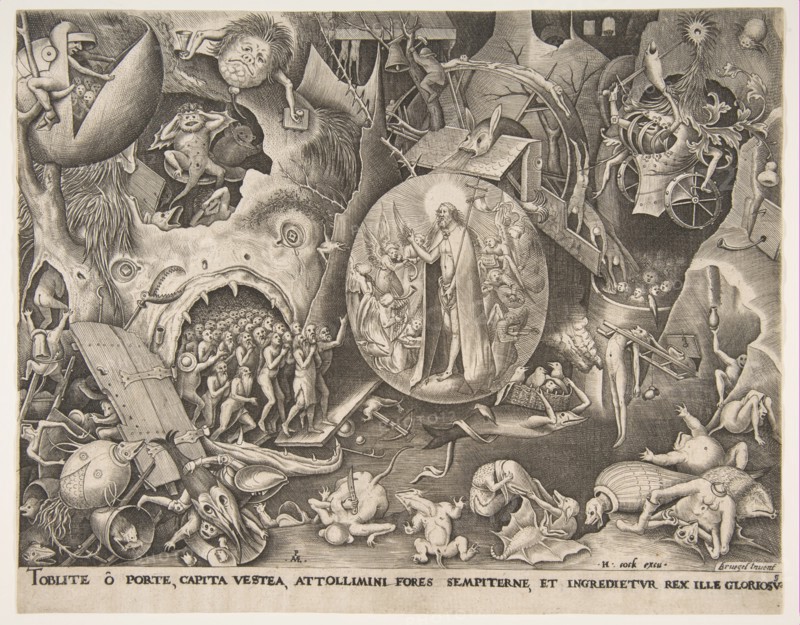The Descent of Christ Into Limbo, ca. 1561. Creator: Pieter van der Heyden.