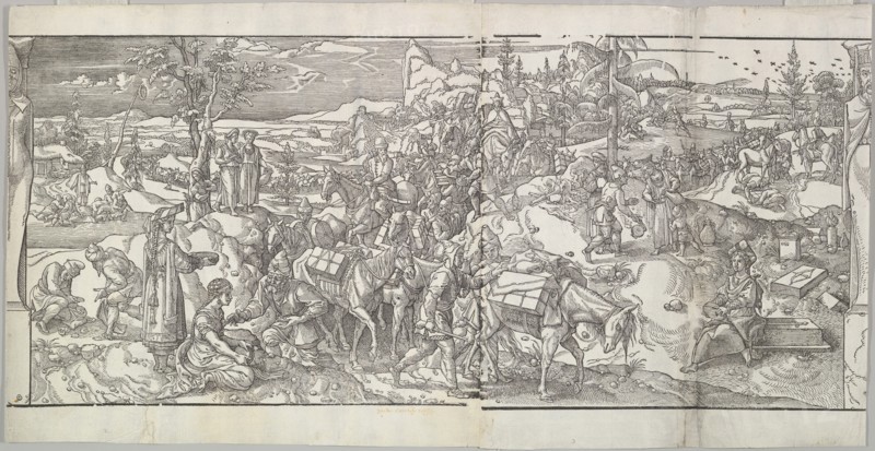 The Passage of a Caravan from the frieze Ces Moeurs et fachons de faire de Turcz