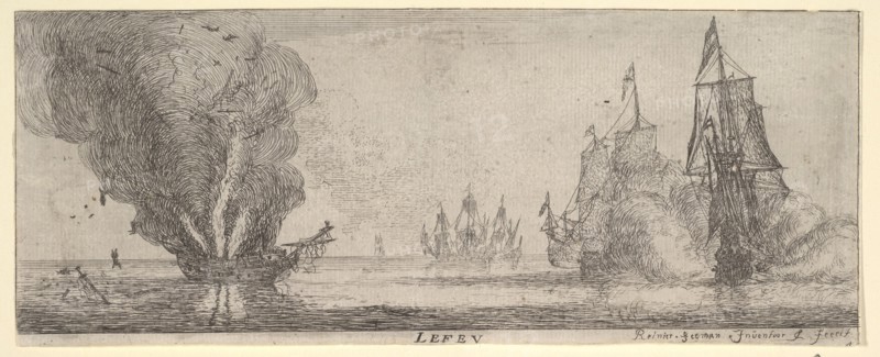 Le Feu, from The Elements, 17th century. Creator: Reinier Zeeman.