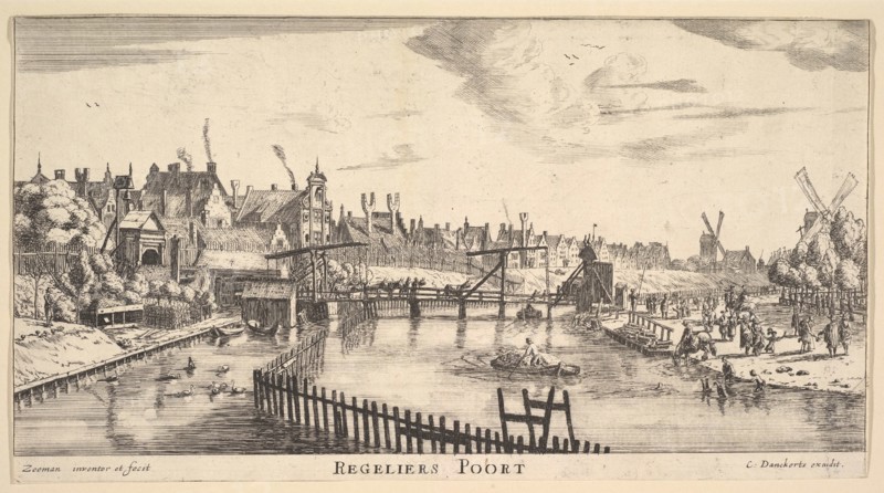 Regeliers Poort, mid-17th century. Creator: Reinier Zeeman.