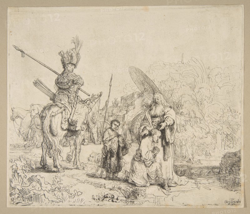 The Baptism of The Eunuch, 1641. Creator: Rembrandt Harmensz van Rijn.