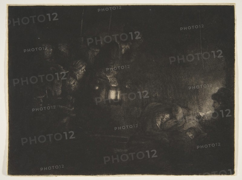 Adoration of the Shepherds: A Night Piece, ca. 1657. Creator: Rembrandt Harmensz van Rijn.