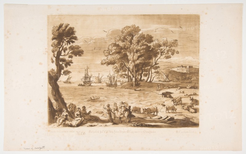 Rape of Europa, 1776. Creator: Richard Earlom.