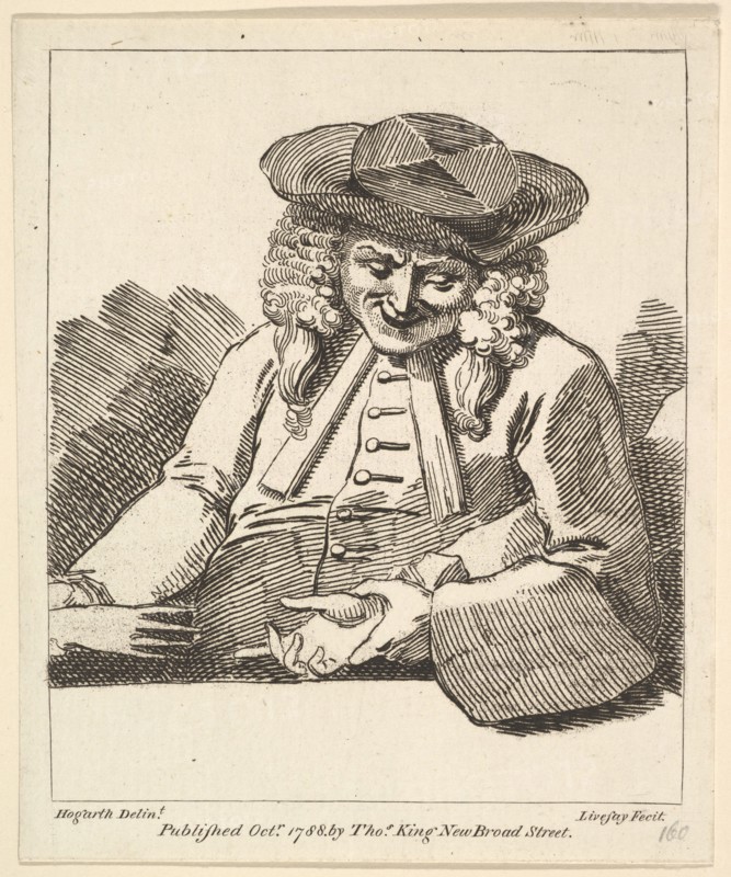A Parson Joining the Hands of Two People, October 1788. Creator: Richard Livesay.