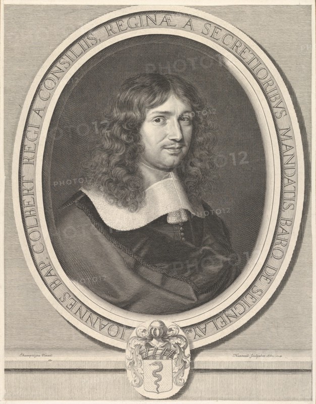 Jean-Baptiste Colbert, 1660. Creator: Robert Nanteuil.