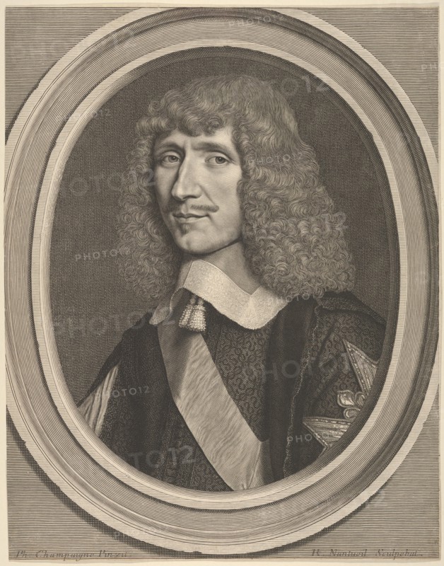 Léon-Bouthillier, Comte de Chavigny, ca. 1651. Creator: Robert Nanteuil.