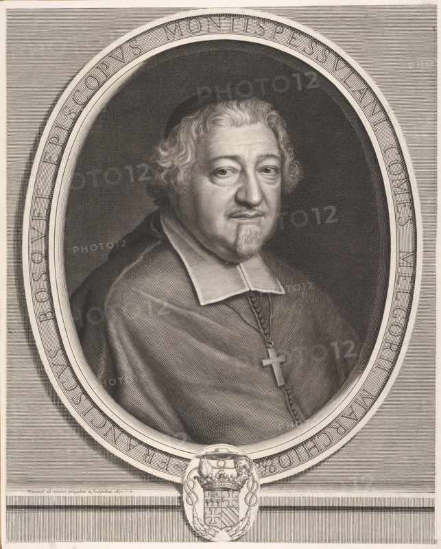 François Bosquet, 1671. Creator: Robert Nanteuil.