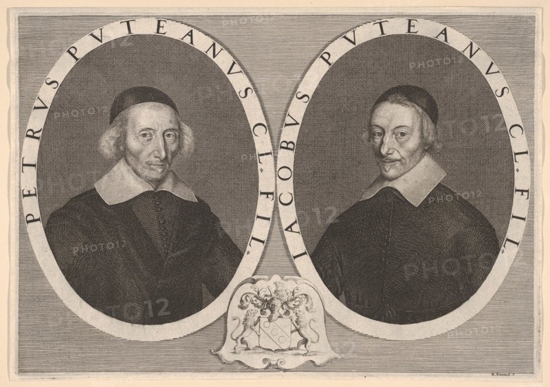 Pierre and Jacques Dupuy, ca. 1648-49. Creator: Robert Nanteuil.