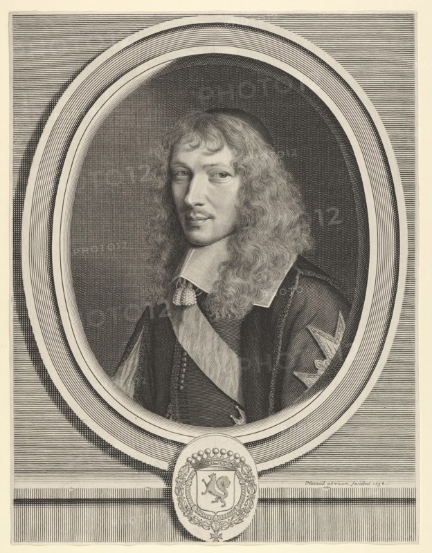 Basile Fouquet, 1658. Creator: Robert Nanteuil.