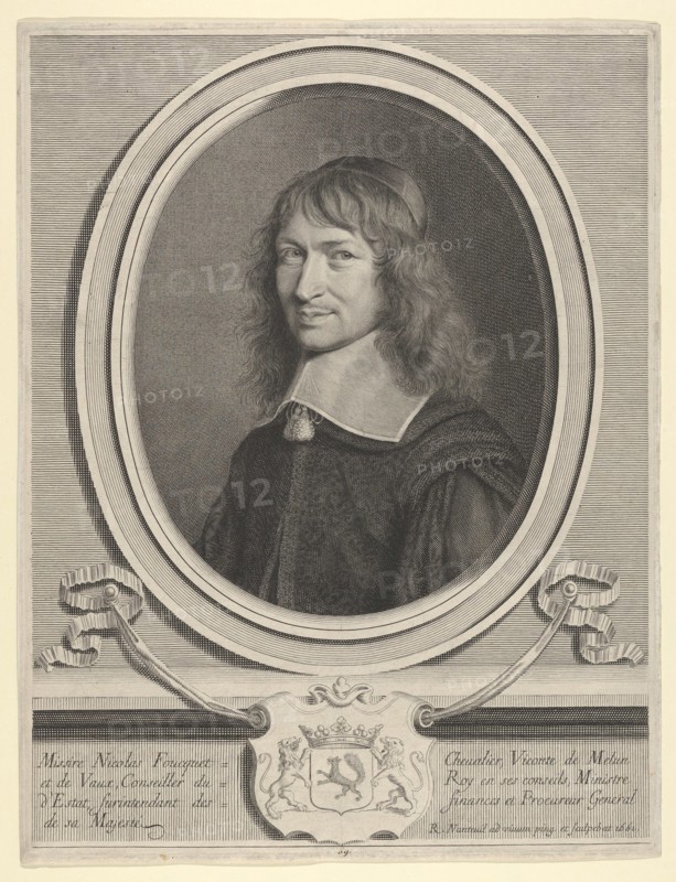 Nicolas Fouquet, 1661. Creator: Robert Nanteuil.