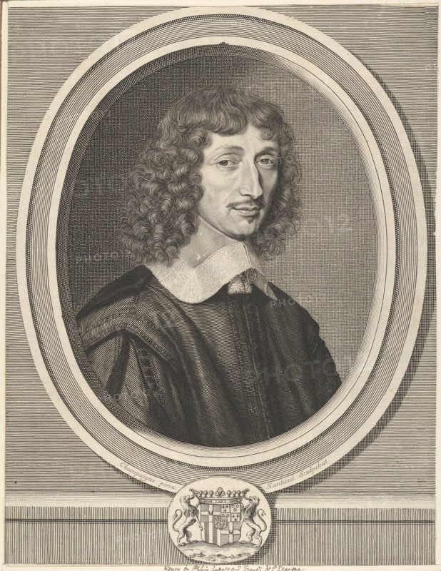 Henri de Guénégaud, ca. 1654. Creator: Robert Nanteuil.