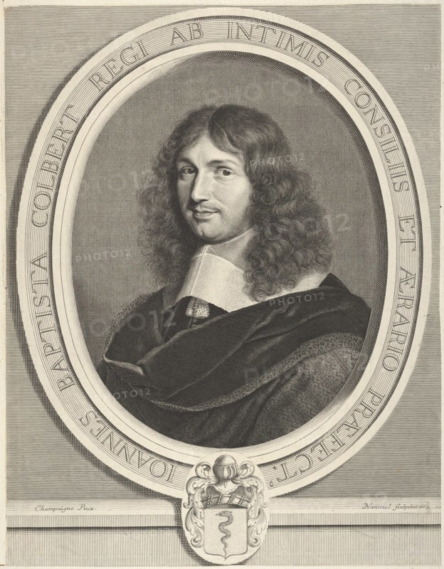 Jean-Baptiste Colbert, 1662. Creator: Robert Nanteuil.