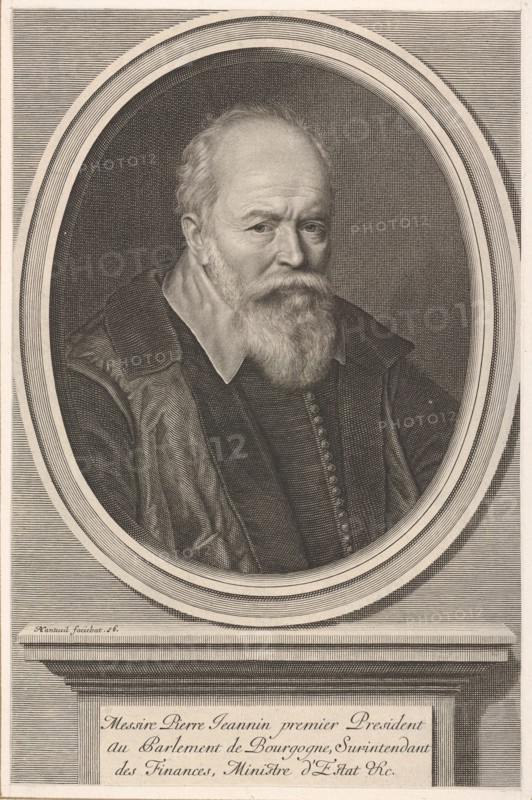Pierre Jeannin, ca. 1656. Creator: Robert Nanteuil.