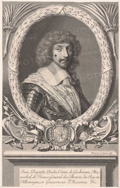 Jean-Baptiste Budes de Guébriant, 1655. Creator: Robert Nanteuil.