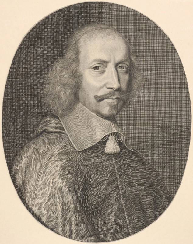 Cardinal Jules Mazarin, 1655. Creator: Robert Nanteuil.