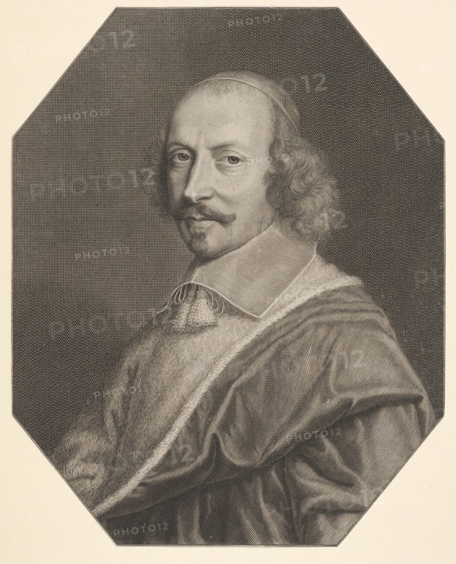Cardinal Jules Mazarin, 1656. Creator: Robert Nanteuil.