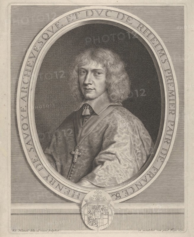Henri II de Sevoie, ca. 1651. Creator: Robert Nanteuil.