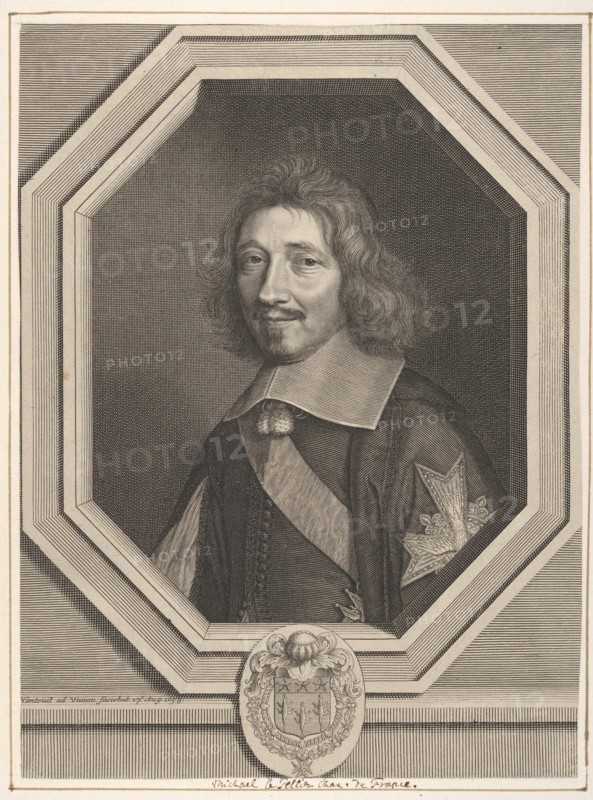 Chancelier Michel IV Le Tellier, 1658. Creator: Robert Nanteuil.