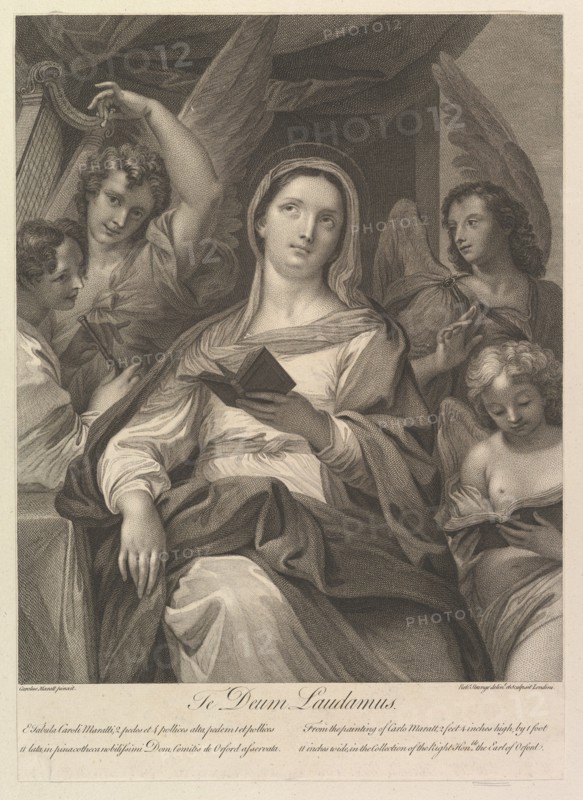 Te Deum Laudamus, 1765-69. Creator: Robert Strange.