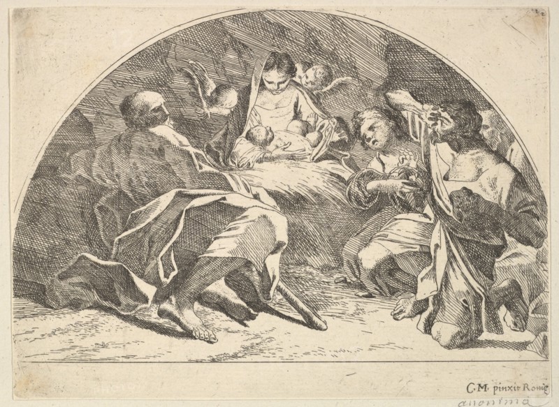 Nativity, 1680-1743. Creator: Robert van Audenaerde.