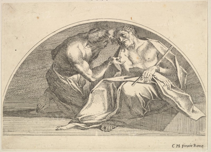 Mocking of Christ, 1680-1743. Creator: Robert van Audenaerde.