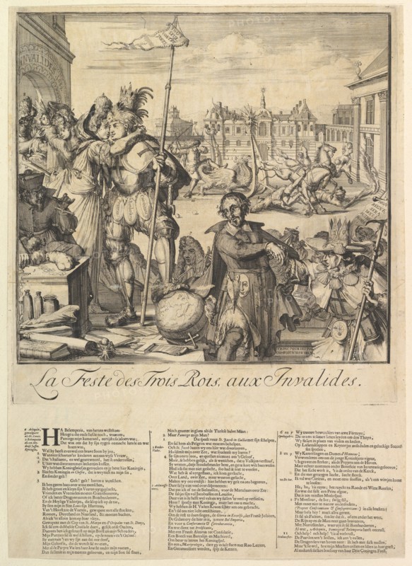 Le Feste des Trois Rois.n.d. Creator: Romeyn de Hooghe.